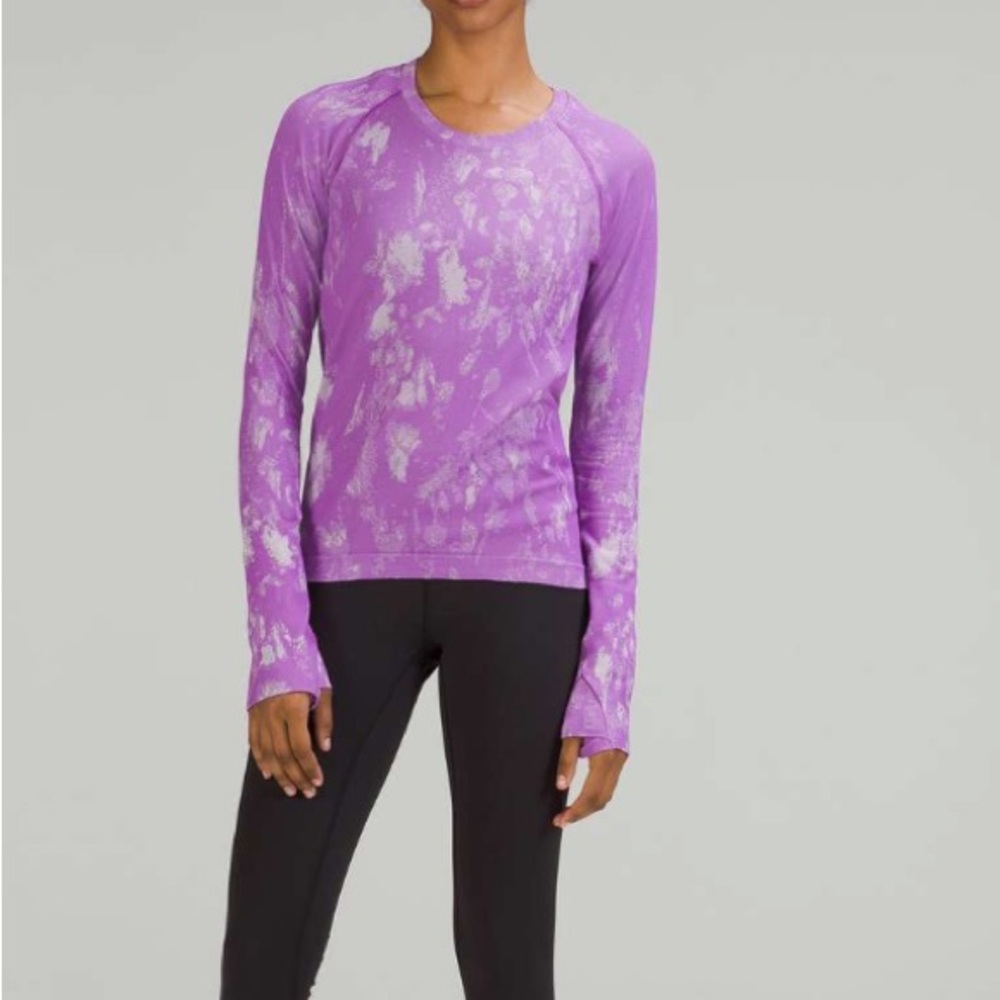 Lululemon Swiftly Tech Long Sleeve 2.0 swmm/ftlv lululemon size 10 new